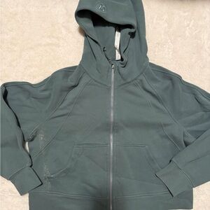 Lululemon Athletica Teal Zip-Up Hoodie